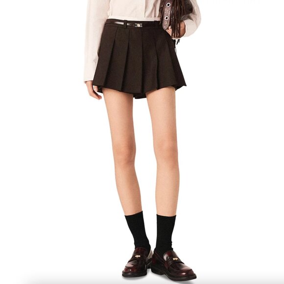 Iuplette Clover Belted Skort - Picture 2 of 6